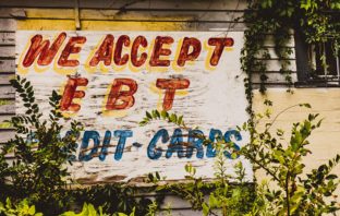 Stop Importing Poverty, America Has Enough EBT sign